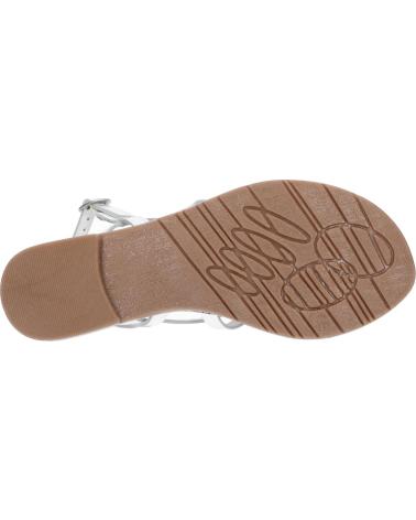 Sandalias de Mujer KICKERS 895100-50 ETNONYME 33 BLANC ARGENT