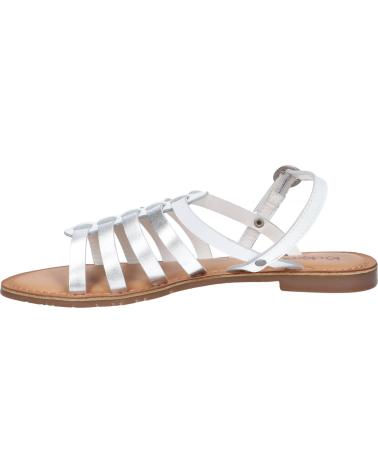 Sandalias de Mujer KICKERS 895100-50 ETNONYME 33 BLANC ARGENT