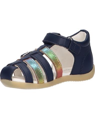 Sandali per Bambina KICKERS 894600-10 BIGKRO 51 BLEU FONCE META