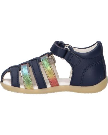 Sandali per Bambina KICKERS 894600-10 BIGKRO 51 BLEU FONCE META