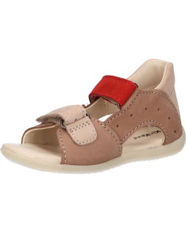 Sandali per Bambino KICKERS 785405-10 BOPING-2 113 BEIGE ROUGE