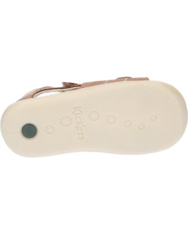 Sandali per Bambino KICKERS 785405-10 BOPING-2 113 BEIGE ROUGE