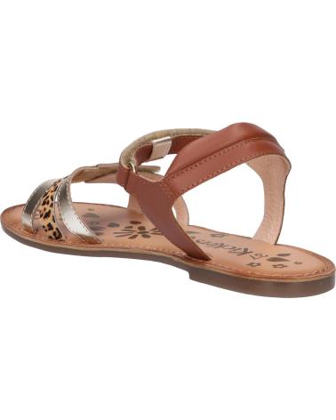 Sandali per Donna e Bambina KICKERS 700967-30 DIAMANTO 15 OR CAMEL LEOPAR