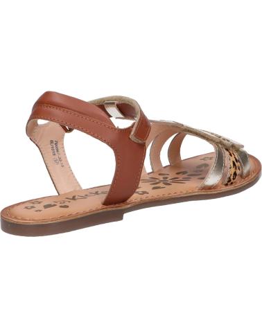 Sandali per Donna e Bambina KICKERS 700967-30 DIAMANTO 15 OR CAMEL LEOPAR