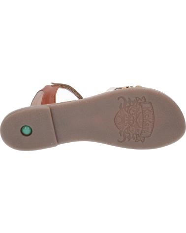 Sandali per Donna e Bambina KICKERS 700967-30 DIAMANTO 15 OR CAMEL LEOPAR