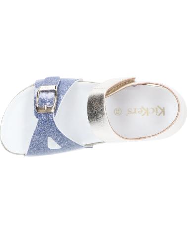 Sandali per Donna e Bambina KICKERS 858546-30 SUNKRO 52 BLEU FONCE GLIT