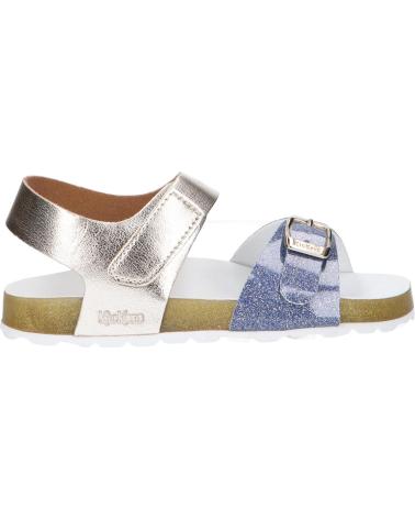Sandali per Donna e Bambina KICKERS 858546-30 SUNKRO 52 BLEU FONCE GLIT