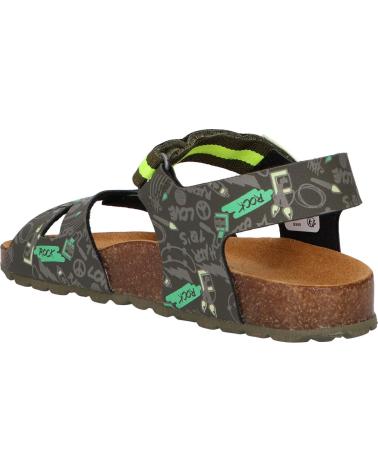 Sandali per Donna e Bambina e Bambino KICKERS 894910-30 SOSTREET 201 KAKI JAUNE IMPR