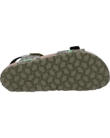 Sandali per Donna e Bambina e Bambino KICKERS 894910-30 SOSTREET 201 KAKI JAUNE IMPR
