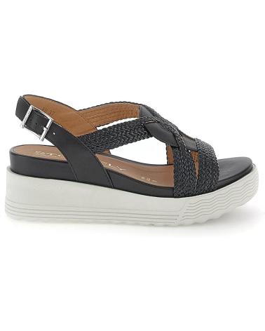 Sandales pour Femme STONEFLY PARKY 24 EMBOSSED S -CALF LTH 220895 NEGRO