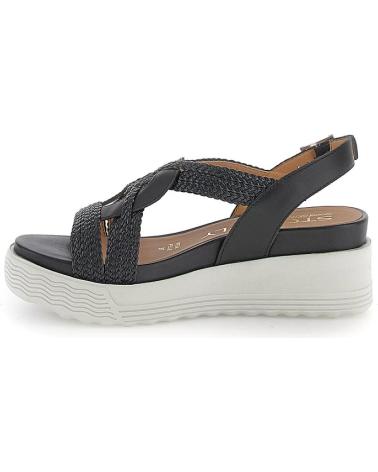 Sandales pour Femme STONEFLY PARKY 24 EMBOSSED S -CALF LTH 220895 NEGRO