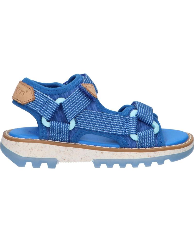 Sandali per Bambina e Bambino KICKERS 894770-30 KICKCLOCK 5 BLEU