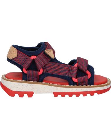 Sandali per Bambina e Bambino KICKERS 894770-30 KICKCLOCK 102 ROUGE MARINE