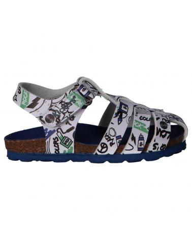 Sandalias de Niña y Niño KICKERS 860994-10 SUMMERTAN 3 BLANC STREET