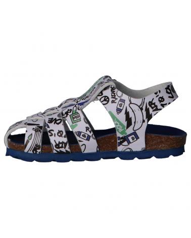 Sandali per Bambina e Bambino KICKERS 860994-10 SUMMERTAN 3 BLANC STREET