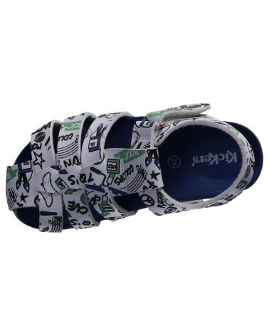 Sandali per Bambina e Bambino KICKERS 860994-10 SUMMERTAN 3 BLANC STREET