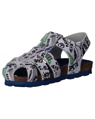 Sandali per Bambina e Bambino KICKERS 860994-10 SUMMERTAN 3 BLANC STREET