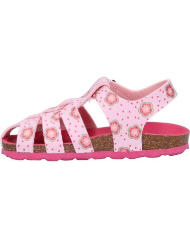 Sandali per Bambina KICKERS 860995-10 SUMMERTAN 133 ROSE CLAIR FLOW