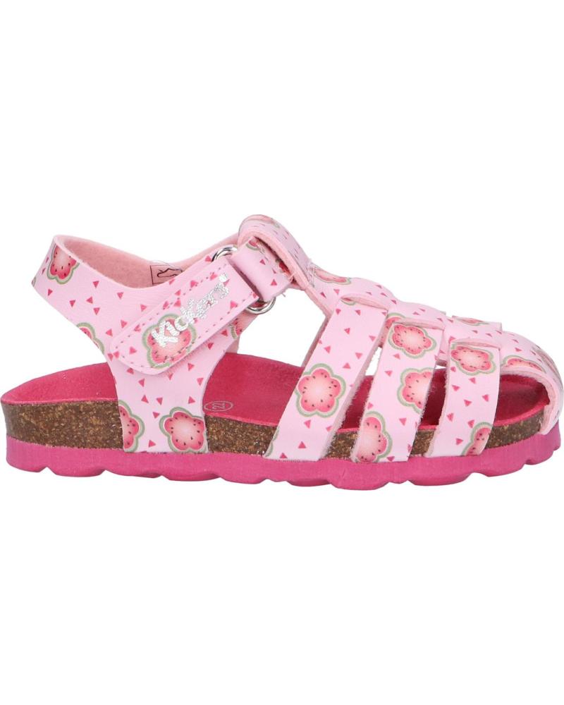 Sandali per Bambina KICKERS 860995-30 SUMMERTAN 133 ROSE CLAIR FLOW