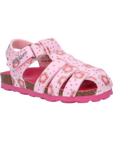 Sandali per Bambina KICKERS 860995-30 SUMMERTAN 133 ROSE CLAIR FLOW