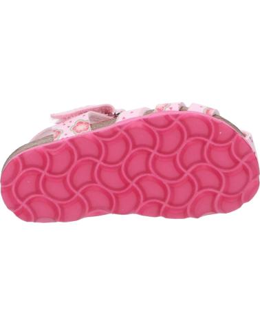 Sandali per Bambina KICKERS 860995-30 SUMMERTAN 133 ROSE CLAIR FLOW