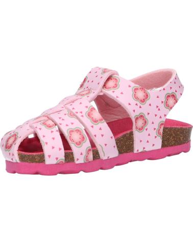 Sandali per Bambina KICKERS 860995-30 SUMMERTAN 133 ROSE CLAIR FLOW