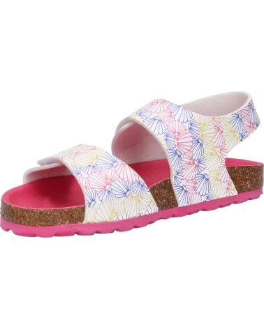 Sandalen für Mädchen KICKERS 895451-30 SUMMERKRO 2 MULTICOLOR PLAG