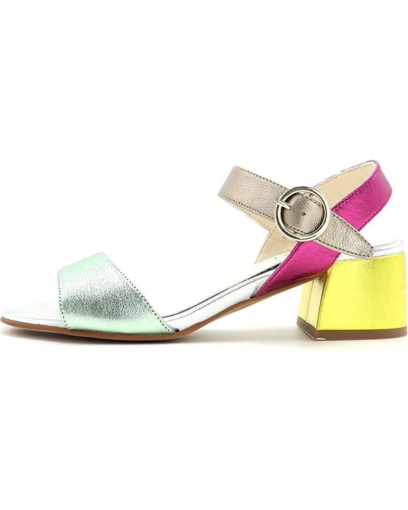 Sandales pour Femme CAYETANO GIMENEZ SANDALIA FANTASIA 19155 PLATA MULTICOLOR
