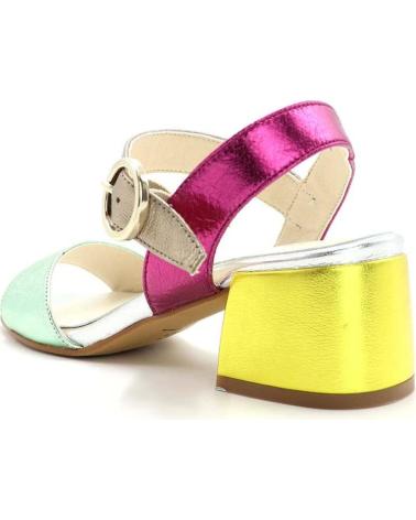 Sandales pour Femme CAYETANO GIMENEZ SANDALIA FANTASIA 19155 PLATA MULTICOLOR