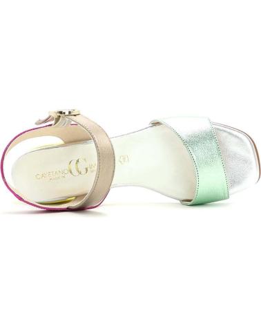 Sandales pour Femme CAYETANO GIMENEZ SANDALIA FANTASIA 19155 PLATA MULTICOLOR