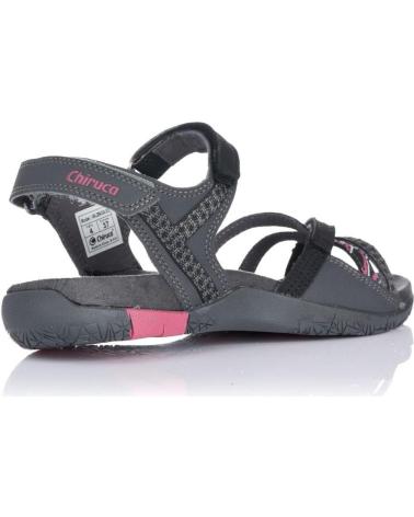Sandales pour Femme CHIRUCA SANDALIAS PLANAS VALENCIA GRIS