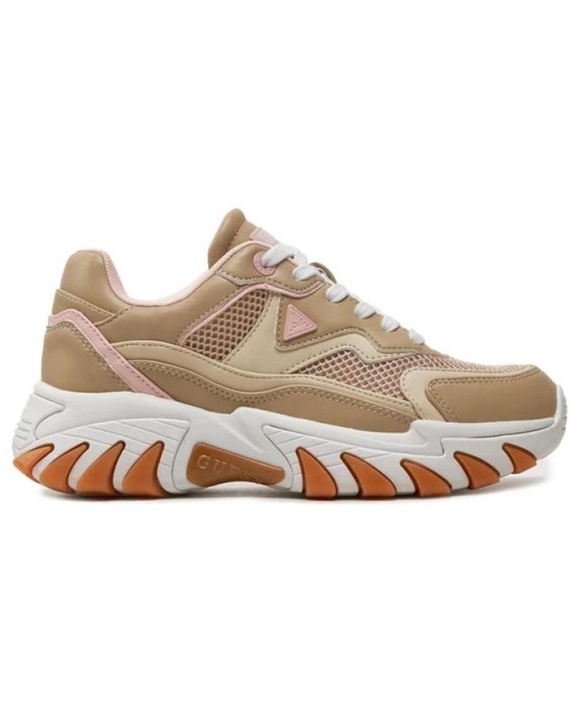 Sportif pour Femme GUESS ZAPATILLAS NOWAH TAUPE
