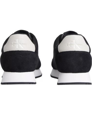 Man Trainers CALVIN KLEIN ZAPATILLAS RETRO RUNNER LOW MIX MTL NEGRO