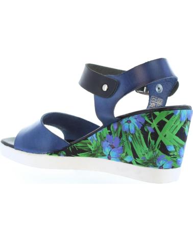 Zapatos de cuña de Mujer CUMBIA 30150 MARINERO-NEGRO