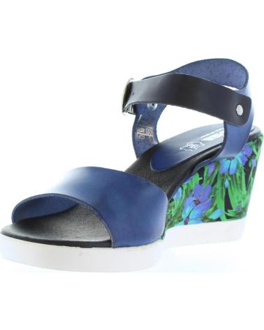 Zapatos de cuña de Mujer CUMBIA 30150 MARINERO-NEGRO