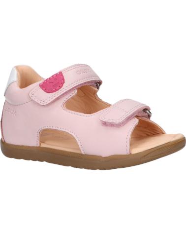 Sandalen für Mädchen GEOX B254WA 00085 B MACCHIA C8172 LT ROSE