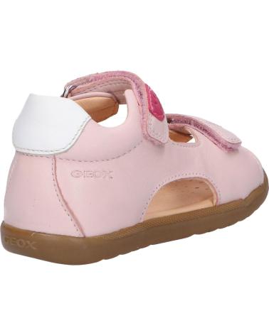 Sandalen für Mädchen GEOX B254WA 00085 B MACCHIA C8172 LT ROSE