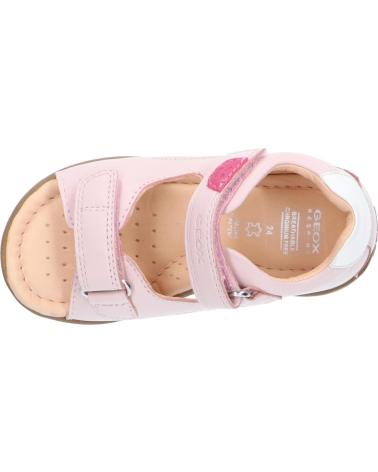 Sandalen für Mädchen GEOX B254WA 00085 B MACCHIA C8172 LT ROSE