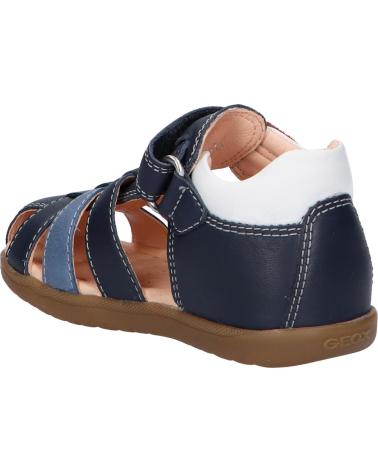 Sandalen für Junge GEOX B254VA 00085 B MACCHIA C4211 NAVY-WHITE
