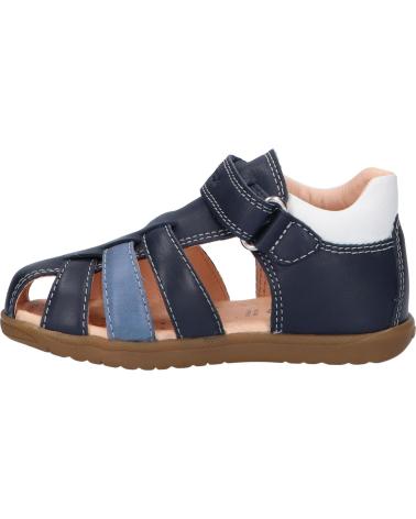 Sandalen für Junge GEOX B254VA 00085 B MACCHIA C4211 NAVY-WHITE