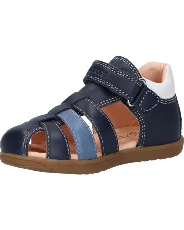 Sandalen für Junge GEOX B254VA 00085 B MACCHIA C4211 NAVY-WHITE
