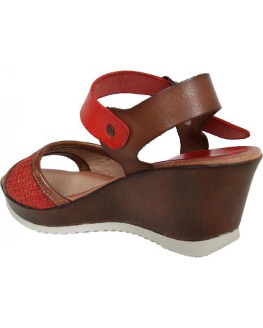 Zapatos de cuña per Donna CUMBIA 30158 ROJO