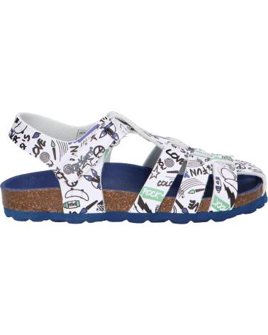 Sandali per Bambina e Bambino KICKERS 860994-30 SUMMERTAN 3 BLANC STREET
