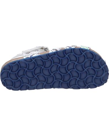 Sandali per Bambina e Bambino KICKERS 860994-30 SUMMERTAN 3 BLANC STREET