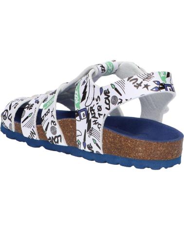 Sandali per Bambina e Bambino KICKERS 860994-30 SUMMERTAN 3 BLANC STREET
