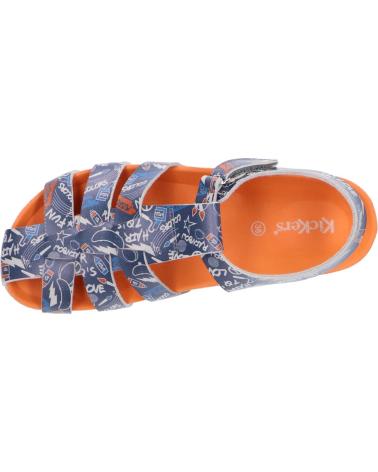 Sandali per Bambina e Bambino KICKERS 860994-10 SUMMERTAN 101 MARINE STREET