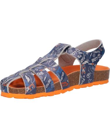 Sandali per Bambina e Bambino KICKERS 860994-10 SUMMERTAN 101 MARINE STREET