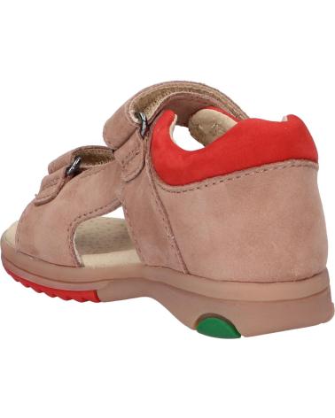 Sandali per Bambino KICKERS 414748-10 PLAZABI 112 BEIGE ORANGE