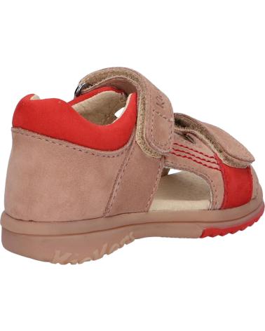 Sandali per Bambino KICKERS 414748-10 PLAZABI 112 BEIGE ORANGE