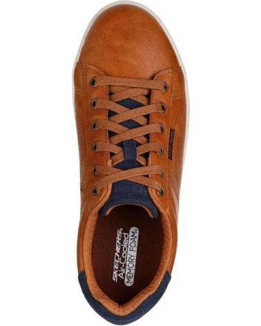 Sneaker für Herren SKECHERS SNEAKERS HENSLEY HOMBRE CUERO MARRóN